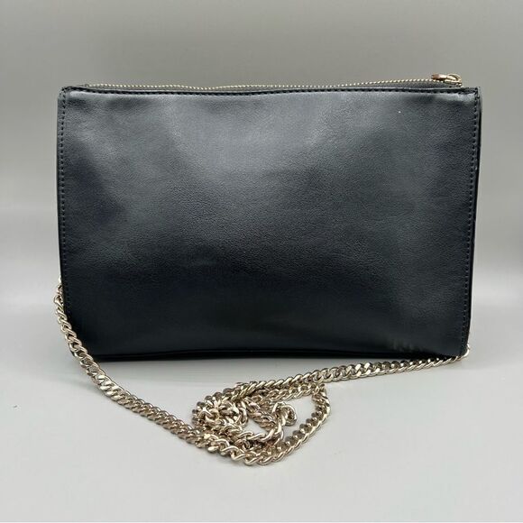 Zara Rose Embroidered Gold Chain Crossbody - Picture 4 of 10